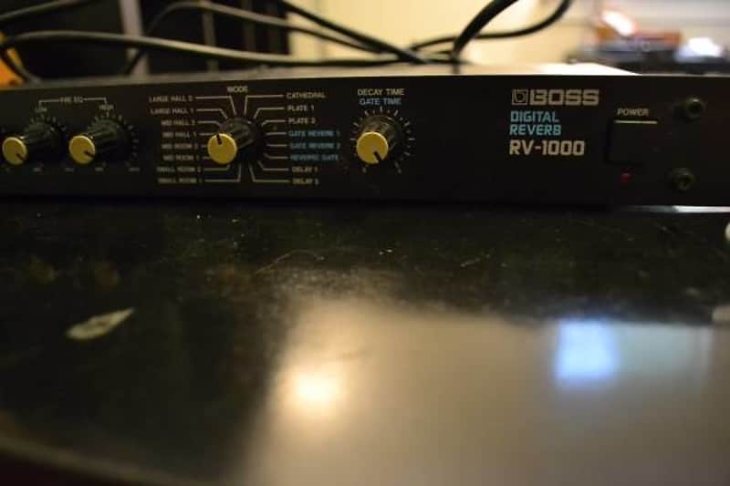 Boss RV-1000 Digital Reverb rack unit image 1
