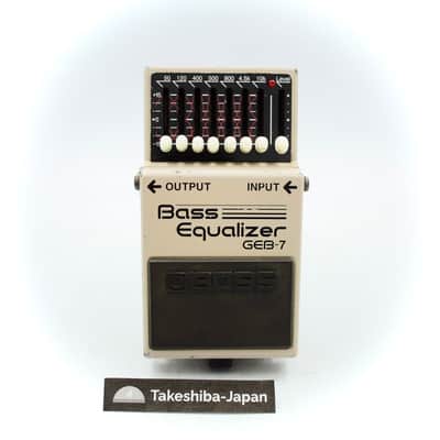 Boss GEB-7 Bass Equalizer Bass Guitar Effect Pedal CO49396 image 1