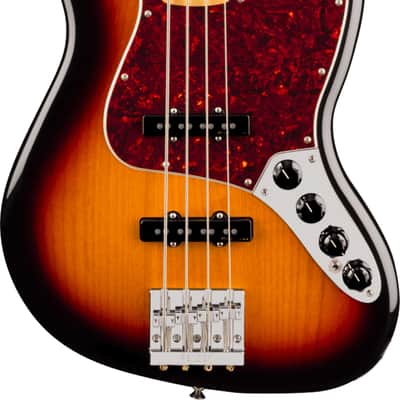 Fender Player II Modified Active Jazz Bass 4-String Bass Guitar, Maple Fingerboard, 3-Tone Sunburst image 2