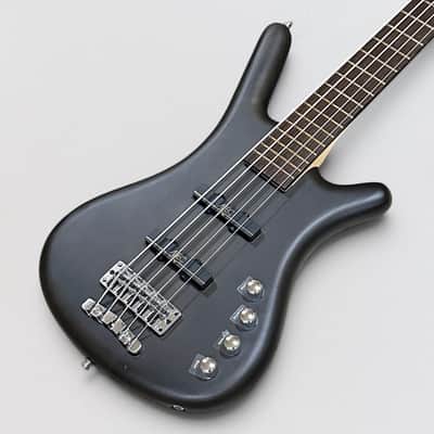 Warwick RockBass Corvette Basic 5 String Electric Bass Guitar - Nirvana Black image 12