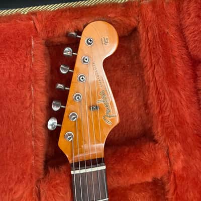 Fender American Vintage '62 Stratocaster 1985 - 1989 - Candy Apple Red image 15