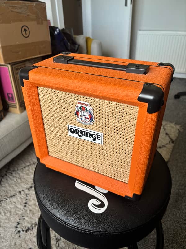 Orange PPC108 1x8" Closed-Back Guitar Speaker Cabinet 2010s - Orange image 1