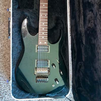 2002 Ibanez RG620X-GK Standard electric  guitar piezo pickup  edge tremolo USA  made Dimarzio pick ups galaxy Black made in japan image 15