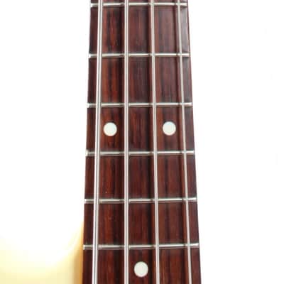 1998 Fender Mustang Bass vintage white image 4