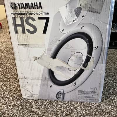 Yamaha HS7 6.5" Powered Studio Monitor (Single) 2015 - Present - White image 2