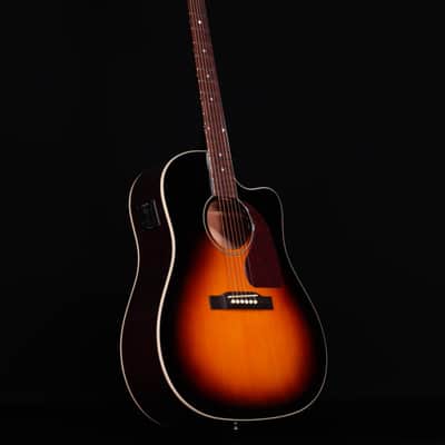 Epiphone J-45 Studio EC, Vintage Sunburst image 8