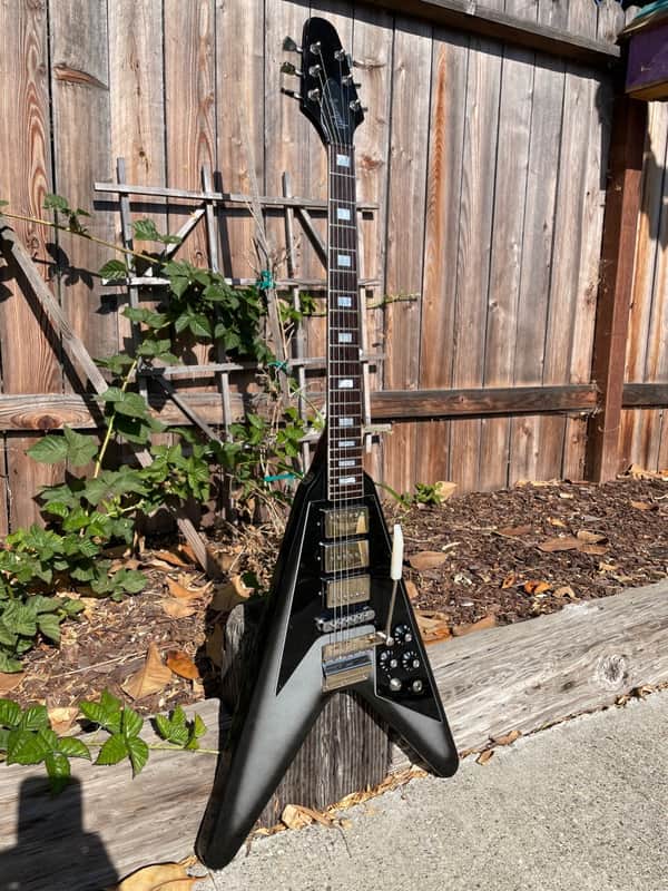 Gibson Flying V 1981 Silverburst image 1