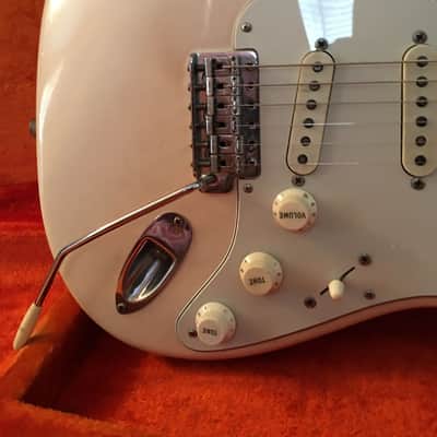 Fender Stratocaster 1959/'60 - Old Olympic White Stage Player image 5