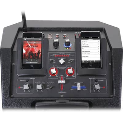 DJ Tech - IBOOST101 - iBoost 101 Portable DJ PA System for iPods image 5