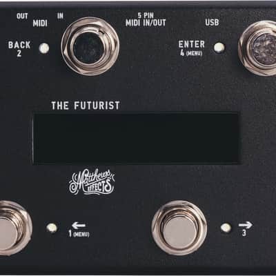 Matthews Effects Futurist Compact 4-Button MIDI Controller Pedal image 1