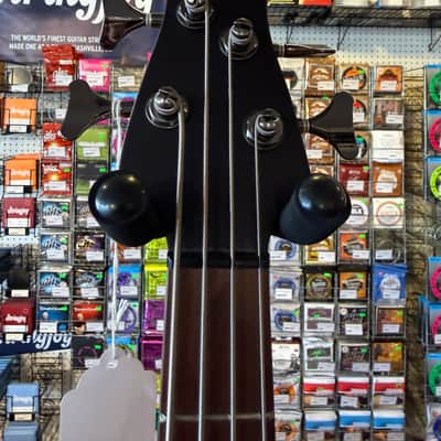 Yamaha TRBX504 4-String Bass with Rosewood Fretboard - Transparent Black image 4
