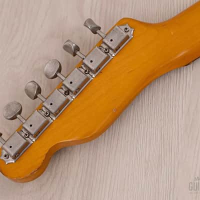1983 Fender Telecaster Custom ‘62 Vintage Reissue TL62B-70 Sunburst A-Serial, Japan MIJ Fujigen telecaster custom 1983 - vintage sunburst image 15