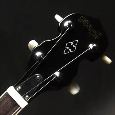 Stagg BJM30 LH Mahogany Resonator Bluegrass 5-String Banjo with Metal Pot For Left Handed Players image 10