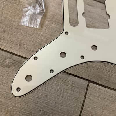 Fender CME Player Jazzmaster 3-Ply Parchment 4-way Switch Pickguard MIM USA American image 3