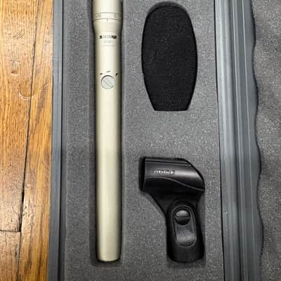 Shure SM81 Small Diaphragm Cardioid Condenser Microphone 1984 - Present - Silver image 2