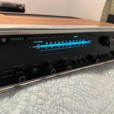Pioneer SX-770 Stereo Receiver Amplifier Wood Finish Parts & Repair Turns On image 7