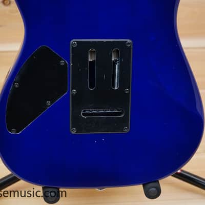 Ibanez GRX70QA-TBB Gio - Transparent Blue Burst image 9