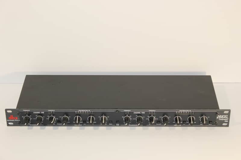 dbx 266XL Stereo Compressor / Limiter 2010s - Black image 1
