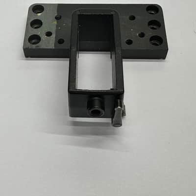 Original Vintage USA Steinberger Guitar BASE PLATE ONLY for R-Trem Trans-Trem Tremolo Bridge 1980s Black image 2