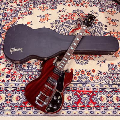 1971 Gibson SG Deluxe USA - Cherry w/ OHSC image 1