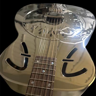 Fender FR-55 Hawaiian Resonator Acoustic Guitar image 5