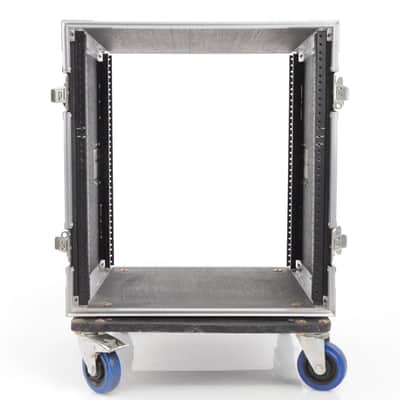 Carvin Road Warrior 12U 12 Space ATA Road Flight Case w/ Wheels Casters #29950 image 12