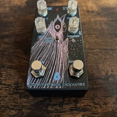 Old Blood Noise Endeavors Dark Star Pad Reverb V2 Limited Edition Relic Music Autumn Black Guitar Pedal image 3