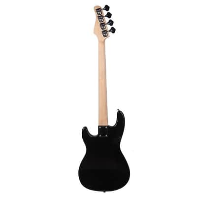 Glarry GP Electric Bass Guitar Black w/ 20W Amplifier image 15