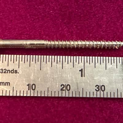 Original 1966 Fender Precision Jazz Bass 1 1/2" Pickup Mounting Screws image 3