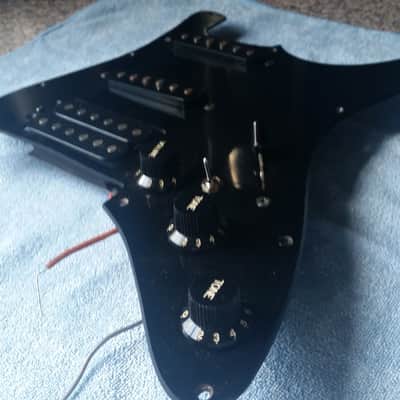 1980s Kramer Striker 300st HSS Pickguard w/Non Original Humbucker image 1