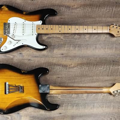 MyDream Partcaster Custom Built - 2-tone Sunburst Hepcat Serie L image 1