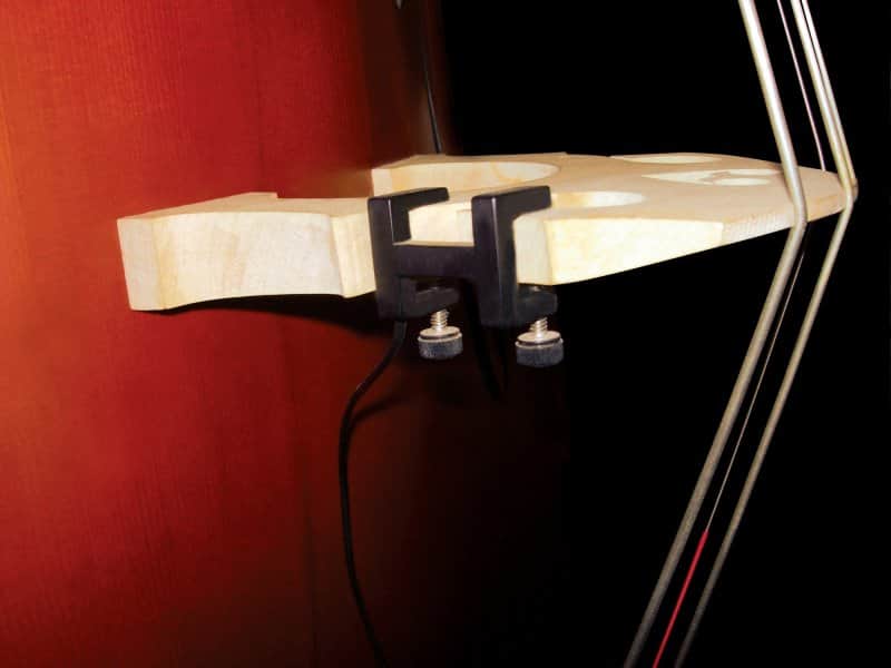 Barcus Berry B3150 Clamp-on Bass Bridge Piezo Transducer with Preamp image 1