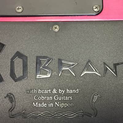 Cobran superstrat guitar. Made in Japan. Caparison father's brand. Ultra-thin 1.5cm neck thickness. image 10