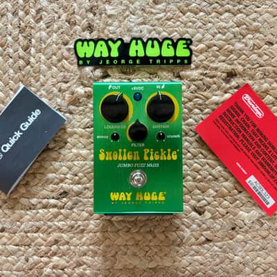 Way Huge WHE401S Swollen Pickle MkIIs Jumbo Fuzz 2016 - 2021 - Green image 5