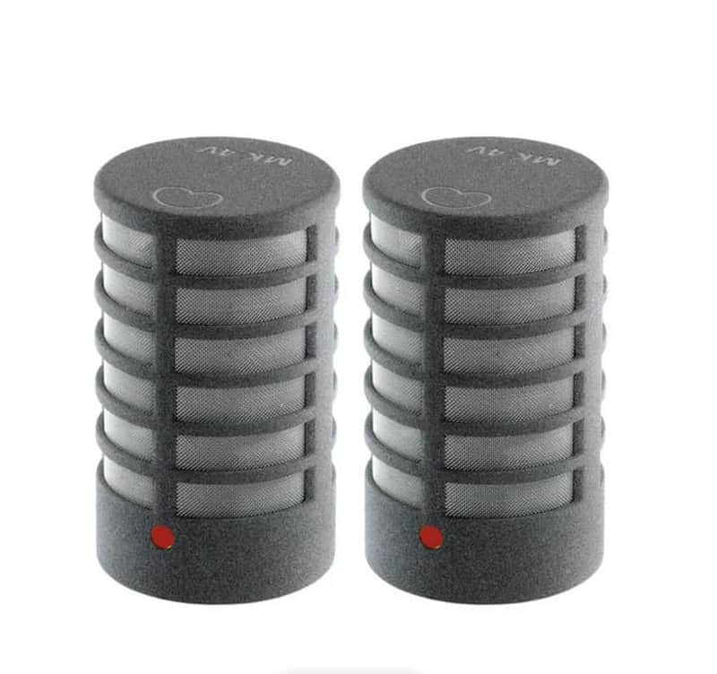 Schoeps MK4V Side-address Cardioid Microphone Capsules Matched Pair image 1