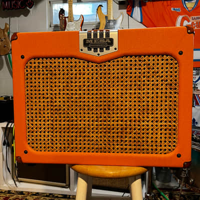 Mesa Transatlantic TA-30 1x12 Combo Amplifier - Orange Tolex Wicker Grillcloth image 1