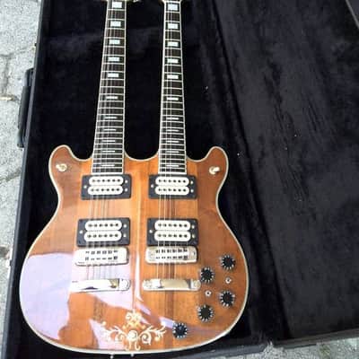 EKO M24 double neck guitar from 80s very rare! top condition, payment with crypto possible image 5