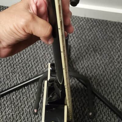 ESP LTD EC-1000M deluxe black, 22 frets, rare maple fingerboard image 7