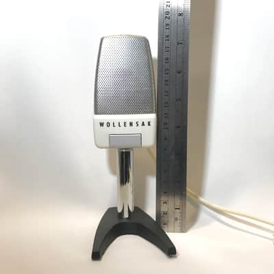 Vintage 1950’s Wollensak by Shure B-162-4 Dynamic Microphone with Stand - Cool Retro 50’s Styling! image 8
