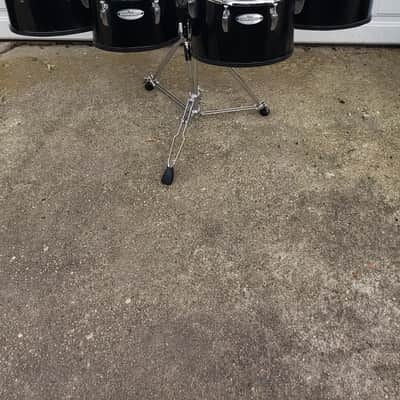 Pearl Championship Marching Tenor Drums - Quint,w/stand, case, and carrier,   Midnight Black image 2