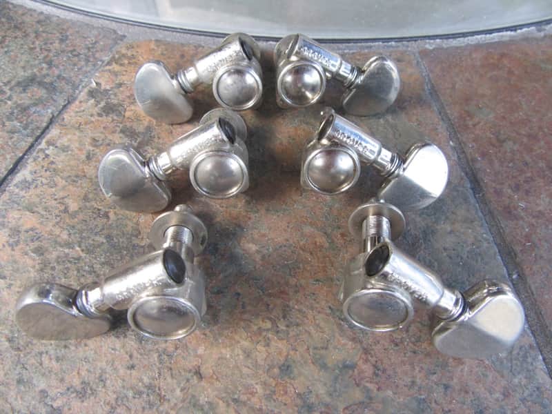 Grover Grover for Gibson Nickel Plated Stay-Tite Tuner set. 1958-1965 image 1