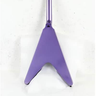 Immagine Epiphone Kirk Hammett 1979 Flying V Electric Guitar - Purple Metallic - 2