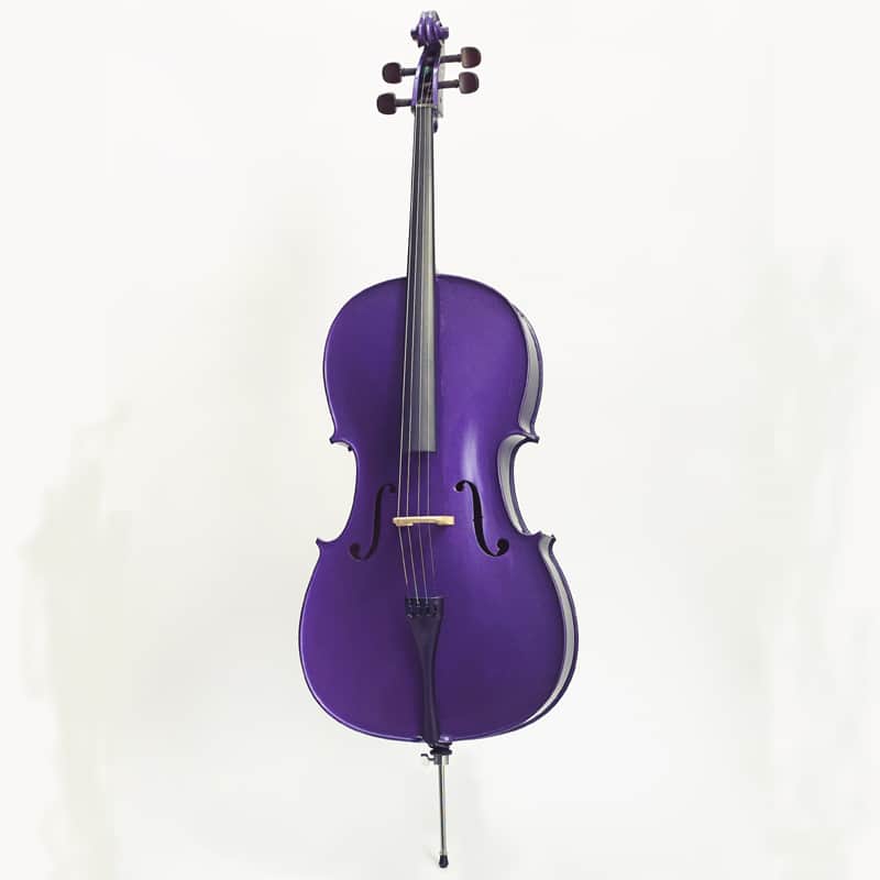 Stentor 1490CPU Harlequin Series 4-String Full Size 3/4 Cello Outfit w/Padded Cover & Bow image 1