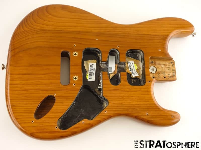 Fender American Professional II Stratocaster BODY, Strat Pine Roasted Pine image 1