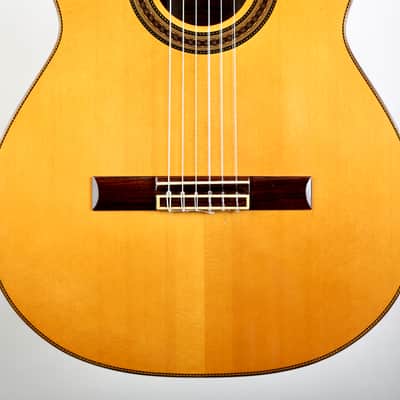Juan Hernandez Estudio Classical Guitar Handmade in Spain 2003, Solid Spruce, Solid Mango Back image 5