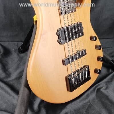 Washburn Used Washburn SHB65 Stu Hamm Signature 5 String Bass Guitar image 2