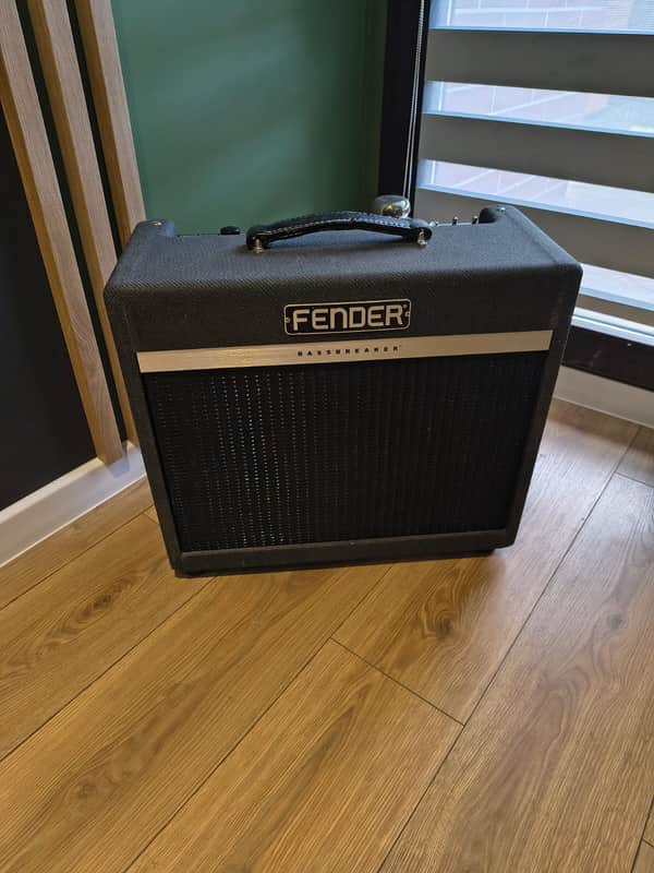 Fender Bassbreaker 15 15-Watt 1x12" Guitar Combo 2016 - 2024 - Gray Tweed image 1