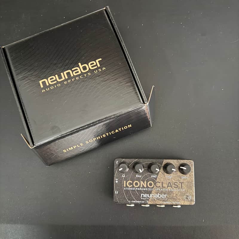 Neunaber Audio Iconoclast Speaker Emulator 2010s Black/Gold image 1
