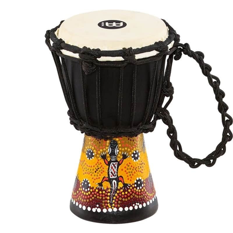 MEINL HDJ7-XXS [African Style Mini Djembe / gecko design] [Perfect for an ornament or gift!] image 1