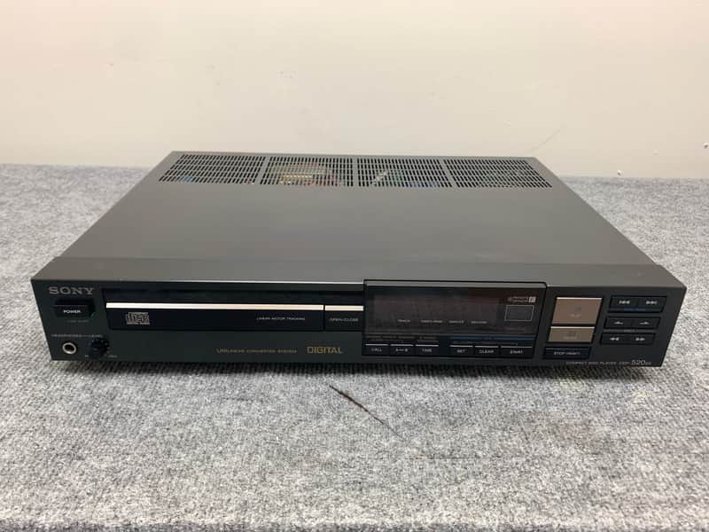 Sony CDP-520ES Single CD Player * 1985 * image 1